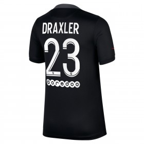 Fußballtrikots Paris Saint-Germain Julian Draxler 23 2021-2022 Kurzarm Ausweichtrikot kaufen